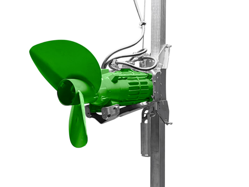 Das richtige Rührwerk für ihre Güllegrube. Hier finden Sie Tauchrührwerke und Flügelrührwerke.